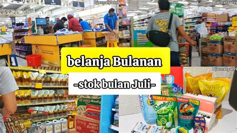 Grocery Shopping Belanja Bulanan Unboxing Belanja Bulanan Youtube