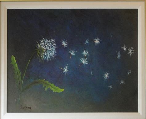 Dandelion Oil Painting At Explore Collection Of