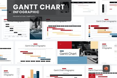 10+ Best Gantt Chart PowerPoint Templates for Project Planning - Theme ...