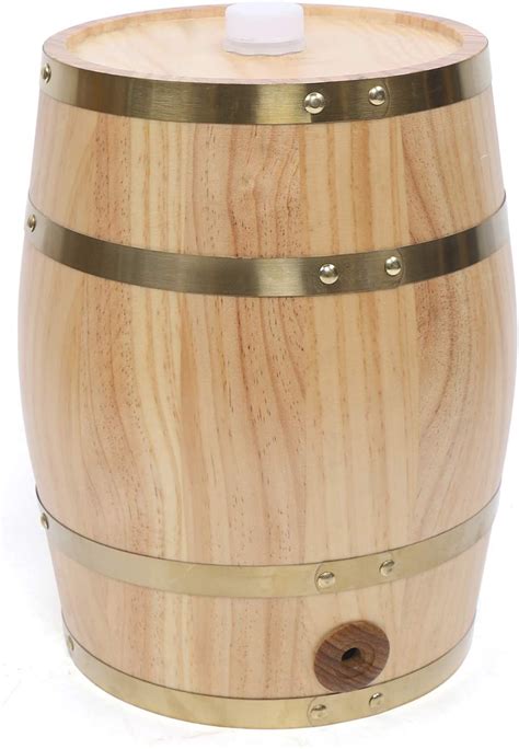 Buy L L L L Vintage Wood Oak Timber Wine Barrel Dispenser For