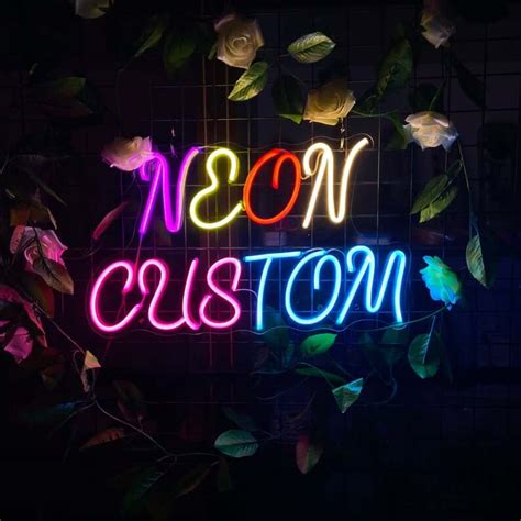 Custom LED Neon Light Signs - Neoncraftsman