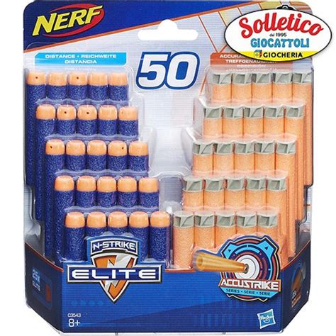 Nerf N Strike Elite Accustrike Serie 50 Dardi Hasbro Solletico