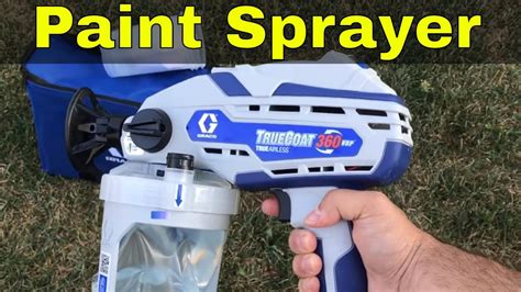 Graco Truecoat 360 Vsp Paint Sprayer Review Youtube