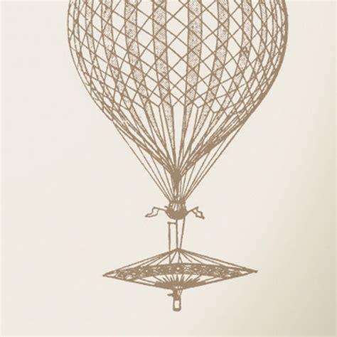 Items Similar To Hot Air Balloons Victorian Era Vintage Machines