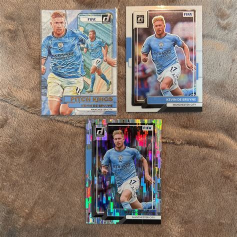 未使用2022 23 Panini Donruss Soccer Kevin De Bruyne KDB Manchester City