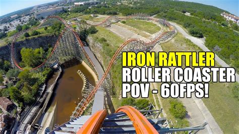 Iron Rattler 60fps Roller Coaster Pov Six Flags Fiesta Texas Youtube