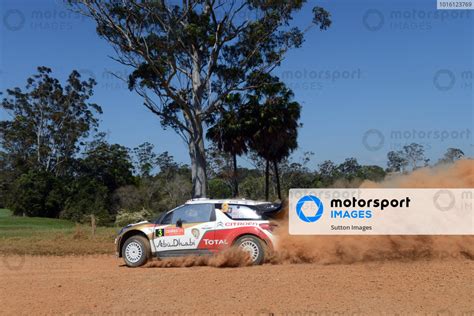 Kris Meeke Gbr And Chris Patterson Gbr Citroen Ds Wrc On Stage