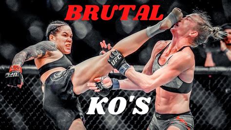 Mma News Scariest Women S Ufc Knockouts Youtube