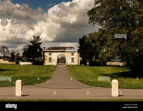 Cusworth hall gate Stock Photo - Alamy