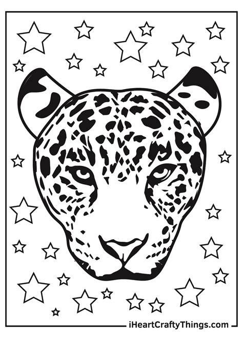 Leopards Coloring Pages Updated 2021