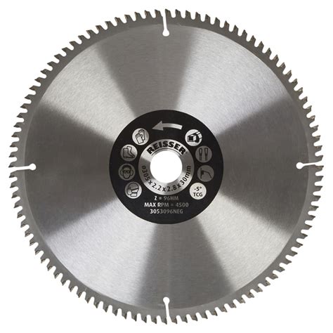 Reisser Tct Circular Saw Blade X Mm T Negative Rake