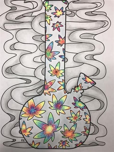 Stoner Trippy Drawings Easy