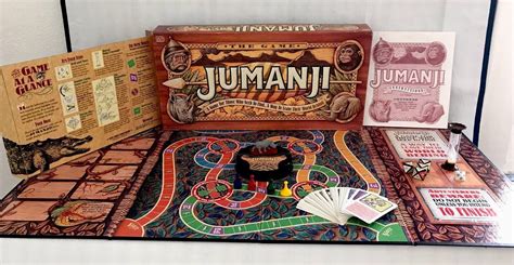 1995 Jumanji Board Game 100 Complete Mb Milton Bradley Nice Condition