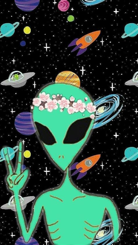 Cute Animated Alien Wallpapers - Wallpaper Cave