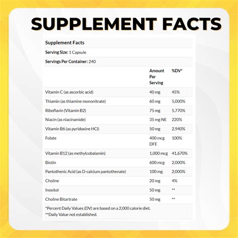 Nutricost Vitamin B Complex Mg Capsules