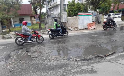 Dinas PUPR Pekanbaru Desak Kontraktor Perbaiki Semua Jalan Rusak Akibat