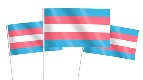 Transgender Pride Handwaving Flags Hampshire Flag Company