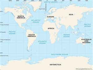 Just How Many Oceans Are There? | Britannica.com