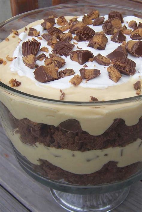 Peanut Butter Brownie Trifle Recipe Flavorite