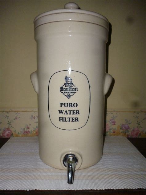 Filtro De Agua Antiguo De Piedra Royal Doulton England En 2023