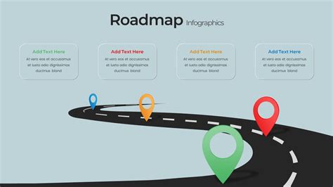 PowerPoint Road Map Template - SlideKit