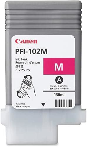 Amazon co jp キヤノン 純正imagePROGRAF用インクタンク染料マゼンタ130ml 0897B001 PFI