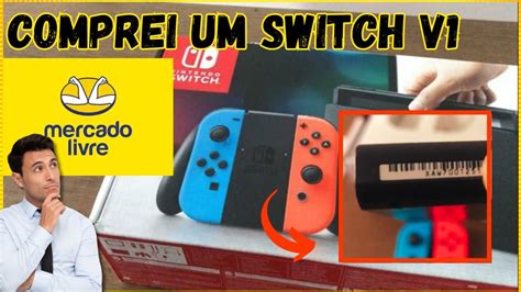 Comprei Um Nintendo Switch V Do Mercado Livre Youtube