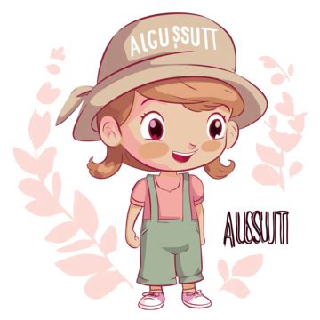 August Cartoon Clipart Images | Free Download | PNG Transparent ...