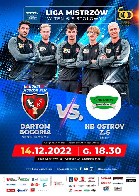 Dartom Bogoria Vs Hb Ostrov Czechy O Rodek Sportu I Rekreacji