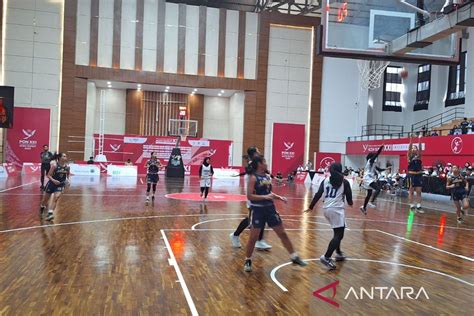 Bola Basket Jabar Benam Harapan Tuan Rumah PON XXI Aceh Sumut ANTARA News