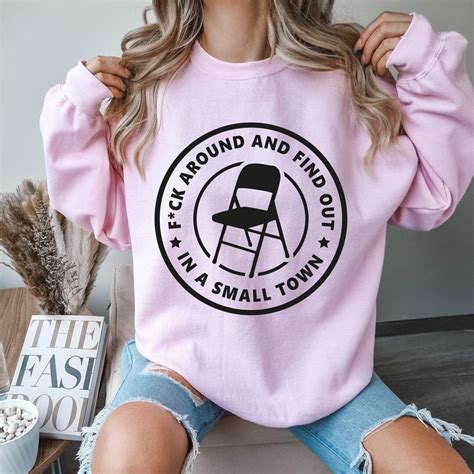 Chair Fafo Custom Sweatshirt Stay Comfy And Stylish With Etsy