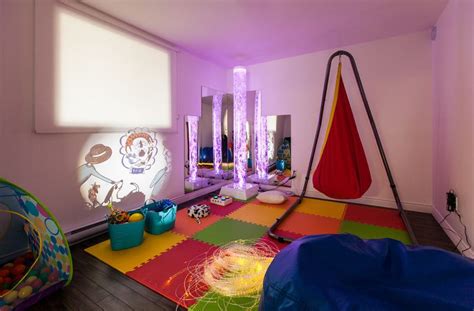 My Houzz Universal Design Helps An 8 Year Old Feel At Home Sensory Room Autism Sensory Room