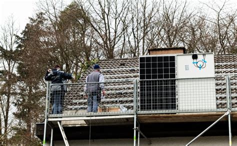 Austausch Ölheizung gegen Wärmepumpe mit Photovoltaik in Waldems