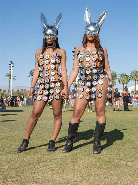 The Wildest Weirdest Most Risqu Coachella Fashion