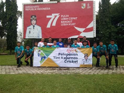 Tubaba Lepas Tim Cricket Ikuti Kejurnas Di Cibubur Netizenku