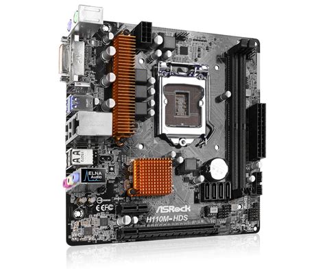 Asrock H M Hds Intel H Lga Micro Atx Placa Base Mr Micro