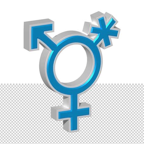 Premium Vector 3d Gender Reveal Symbol