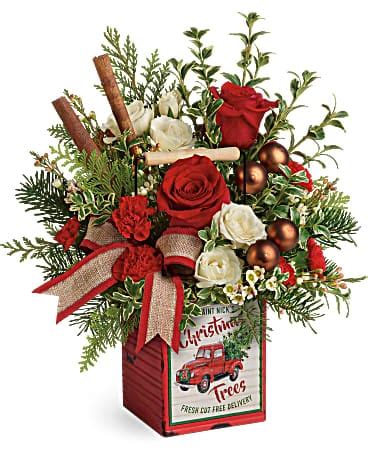 Christmas Flowers Delivery Walled Lake MI - Watkins Flowers