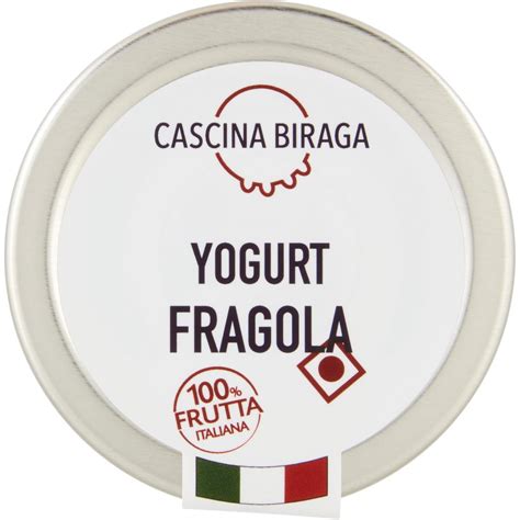 Yogurt Intero Alla Fragola CASCINA BIRAGA 120 G Coop Shop