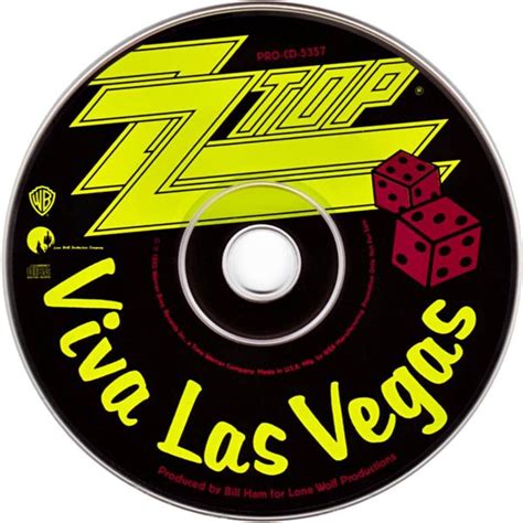 ZZ Top – Viva Las Vegas – CD (Single, Promo), 1992 [r1593242] | Discogs