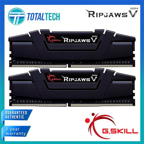 G Skill Ripjaws V DDR4 3600MHz CL18 22 22 42 1 35V 32GB 2x16GB RAM