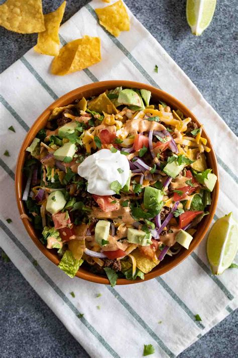 Taco Salad With Chips