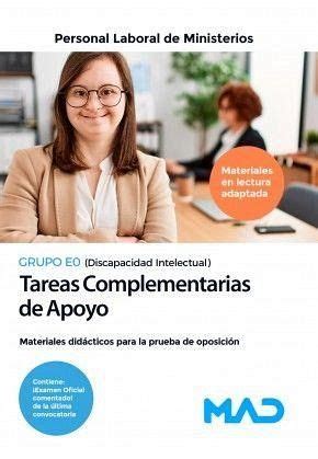 Personal Laboral De Ministerios Grupo E Tareas Complementarias De