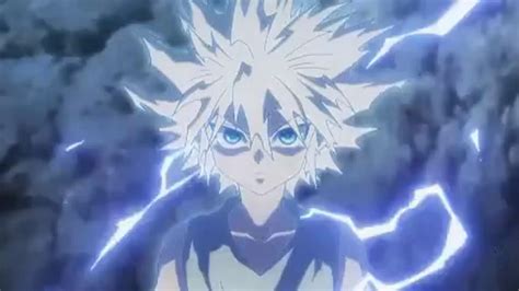 Killua Godspeed Hxh With godspeed killua is able to use it in two types of attacks speed of ...