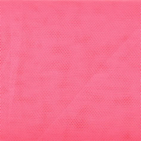 Tissu Tulle Uni Fuchsia Fluo Tissus Hemmers