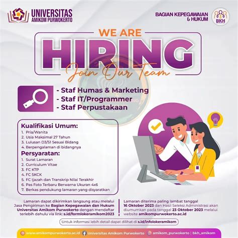 Info Lowongan Kerja Loker Purwokerto Terbaru