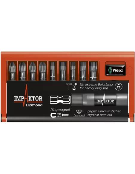 Coffret d embouts Bit Check 10 Impaktor 1 SB 10 pièces 05073980