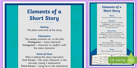 Short Stories With Elements