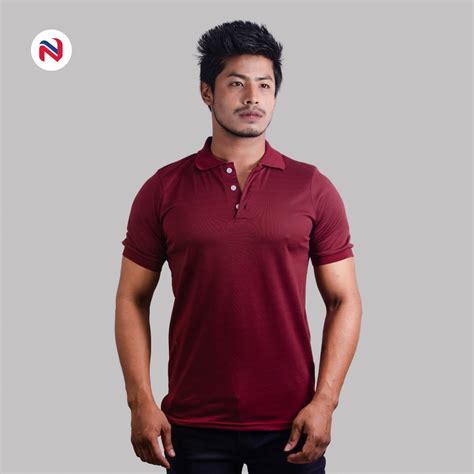 Pink Polo Shirt For Men