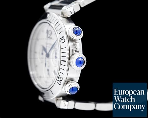 Cartier Wspa Pasha De Cartier Chronograph Ss Mm Wspa